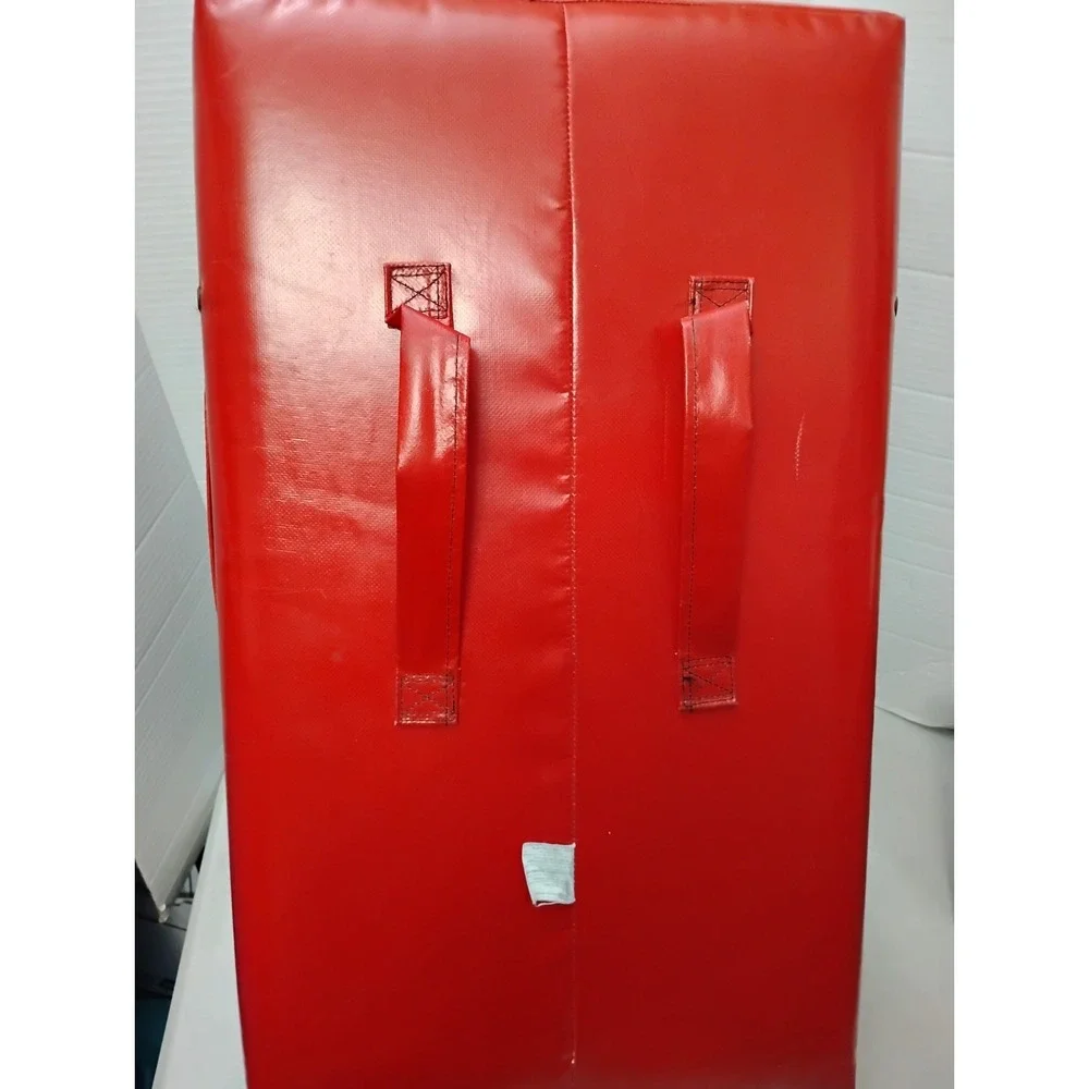 Century MMA Boxing Punch Kick Shield Pad Good Condition 25x15in Red 4 Handles
